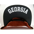 thumbnail image 3 of Georgia GA Oval Style Cotton Adjustable Snapback Baseball Cap (Red/Black), 3 of 4