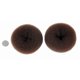 thumbnail image 3 of Scrunchy Updo ondulado pelo liso moño clip desordenado donut moños extensión de pelo sintético (rubio oscuro y rubio blanqueado), 3 of 5