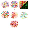 thumbnail image 6 of 200 Pieces Glow in Dark Acrylic Hair Beads for Kids Girls Braids Round and Colorful Braiding Beads Accesories, 6 of 8
