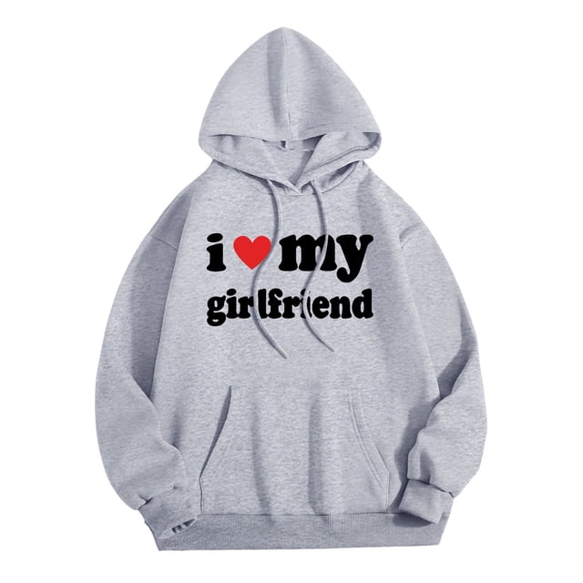 Sweat à Capuche Mode Saint-Valentin pour Hommes avec Fermeture Éclair, Léger, Graphique