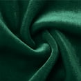 thumbnail image 6 of Htigea Womens Velvet Cocktail Dress Cowl Neck Long Sleeve Party Midi Dresses Solid Color Ruched Slit Bodycon Dress Green M, 6 of 6