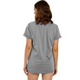 thumbnail image 3 of Dandelion Print Women Summer Plus Size Casual T-Shirt Short Sleeve Graphic Tees, 3 of 5