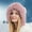 Pink, variant on iHPH7 Winter Accessories for Women Fuzzy Hat Fluffy Hat Winter Hats for Women Cold Weather Cute Beanie Winter Hats for Women Faux Fur Hat Beige One Size