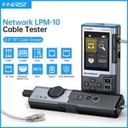 FNIRSI Multifunction Network Cable Tester - 2.4" TFT Screen, Cable Tracer, PoE/NCV/Length Test for RJ45/RJ11 Ethernet Telephone Cables, Network Troubleshooting Tool