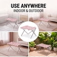 thumbnail image 2 of Clearance!! Dog Bathing Hammock Stand, Foldable Adjustable Dog Grooming Hammock for Small & Medium Dogs, Home Salon Grooming, Washable Mesh, Joint Support & Restraint, 2 of 5