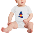 thumbnail image 2 of Colorado Mountain Flag Funny Baby Romper Boy Girl Unisex, 2 of 5
