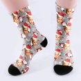 thumbnail image 2 of oqasdz DIY Custom Socks with Picture Funny Print Photo Socks Customized Novelty Sock for, 2 of 4
