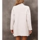 thumbnail image 4 of Blusa de punto larga Color puro Hombro caído Cuello vuelto Ajuste informal Blusa de punto para mujer Albaricoque L, 4 of 6