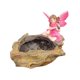thumbnail image 4 of Maceta figurativa, escultura decorativa para macetas con finos detalles. Rosa, 4 of 9