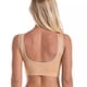 thumbnail image 5 of Sujetador con hebilla delantera y encaje para mujer: sin aros, fruncido sin costuras, yoga, dormir, nailon/spandex, todas las tallas, 5 of 7
