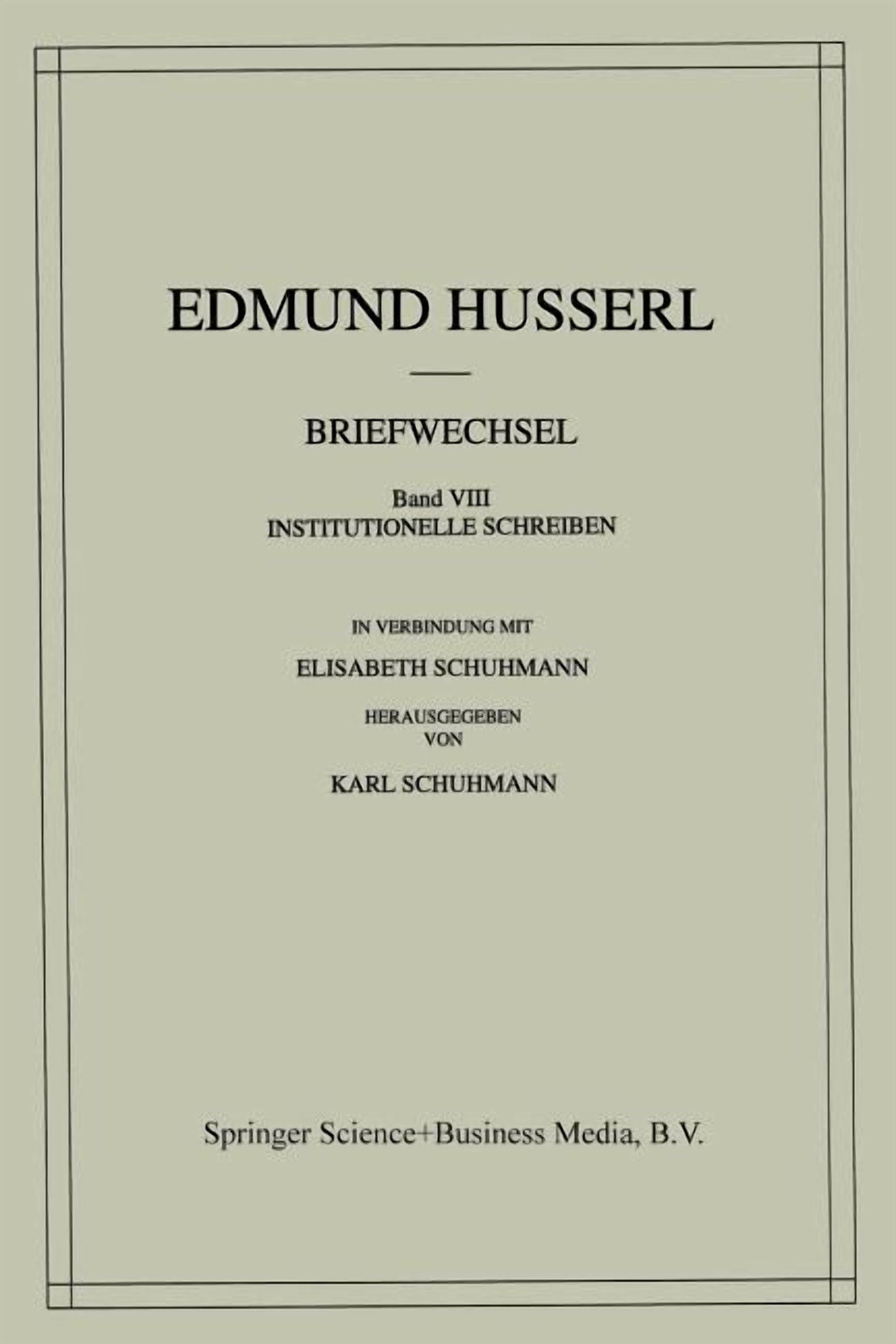 洋書 Edmund Husserl Gesammelte Schriften 洋書 Edmund Husserl Gesammelte Schriften 洋書 Edmund Husserl