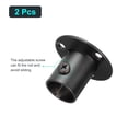 thumbnail image 3 of Unique Bargains Pole Sockets Flange Rod Holder Bracket Support Black 0.77" 2Pcs, 3 of 6