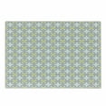 thumbnail image 1 of Grey and Yellow Cutting Board, Retro Geometric Vintage Design Star Shapes with Dots, Decorative Tempered Glass Cutting and Serving Board, Small Size, Pale Yellow Warm Taupe, by Ambesonne, 1 of 1