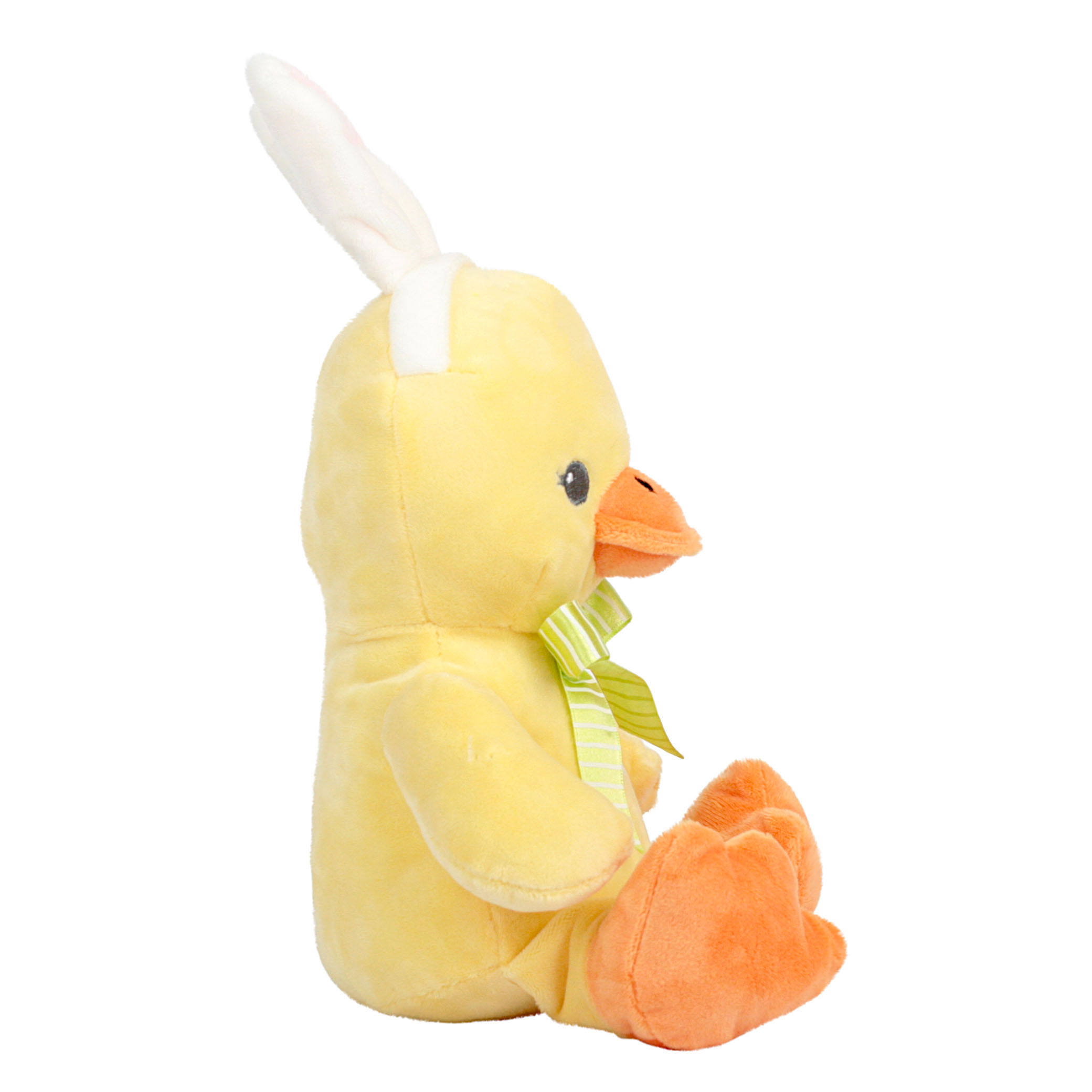 Way To Celebrate Easter Squeeze and Talk Plush Toy-Baby Duck