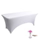 thumbnail image 1 of Mantel de licra, mantel rectangular ajustable, tela elástica, mantel de licra, sin arrugas, para fiestas, DJ, ferias, banquetes, bodas, cócteles, 1 of 6