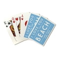 thumbnail image 1 of La Jolla, California, I Love You to the Beach and Back, Simply Said, Lantern Press, Premium Playing Cards, 52 Card Deck with Jokers, USA Made, 1 of 5