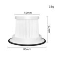 thumbnail image 3 of 5pcs pour 0 Xjf-c030 Pièces Smart Home Accessoires Remplaçables Hepa, 3 of 5