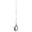 White, variant on Long Handle Coffee Spoon Stainless Steel Iced Tea Spoon Dessert Stirring Spoon Ceramic Handle Mixing Spoon for Tall Glass Drinks 7 in