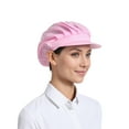thumbnail image 7 of TOPTIE Short Brim Chef Hat for Women - Adjustable, Breathable Hair Net for Kitchen Cooking, Food Service, Working-Pink, 7 of 7