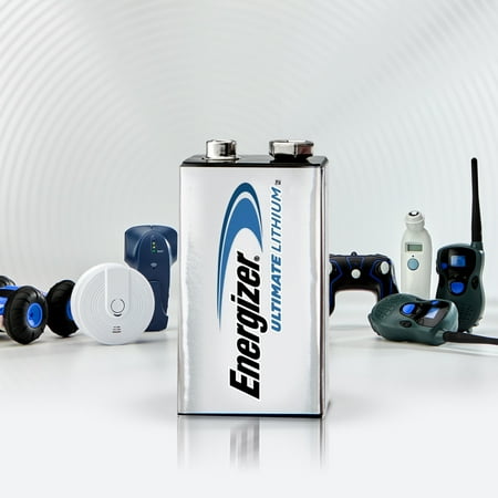 Energizer Lithium 9V Batteries (1 Pack), Lithium 9 Volt Batteries