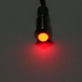 thumbnail image 5 of Unique Bargains AC/DC 12V/24V 8mm Convex Panel Mount Red Indicator Light with 150mm Cable, 2 Pack, 5 of 5