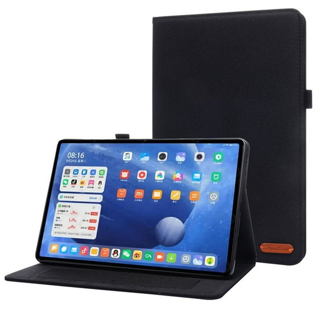 For Mi Pad 5 Case 11" Cowboy Pattern Flip Stand Cover For Funda Xiaomi Pad 5 Case For Mi Pad 5 Pro Tablet Cover 2021 Case black Mi Pad 5 Pro