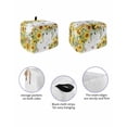 thumbnail image 2 of Fsddascl Sunflower Toaster Cover 2 Slice, Small Kitchen Appliance Covers, Summer Botanical Butterfly Watercolor Toaster Oven Cover with Loop, Bread Machine Cover Polyester Dust Cover Protection, 2 of 5