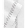 thumbnail image 4 of Comfort Canopy - 4 Piece Light Gray Distressed Line Stripe Microfiber Bed Sheets for King Size Bedding, 4 of 12
