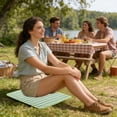 thumbnail image 5 of Bcylexb Outdoor Folding Seat Mat, 20" x 20" Waterproof Floor Mat for Sitting Portable Camping Mat for Grass Parch Beach Hiking Outdoor Activities Use, 5 of 6
