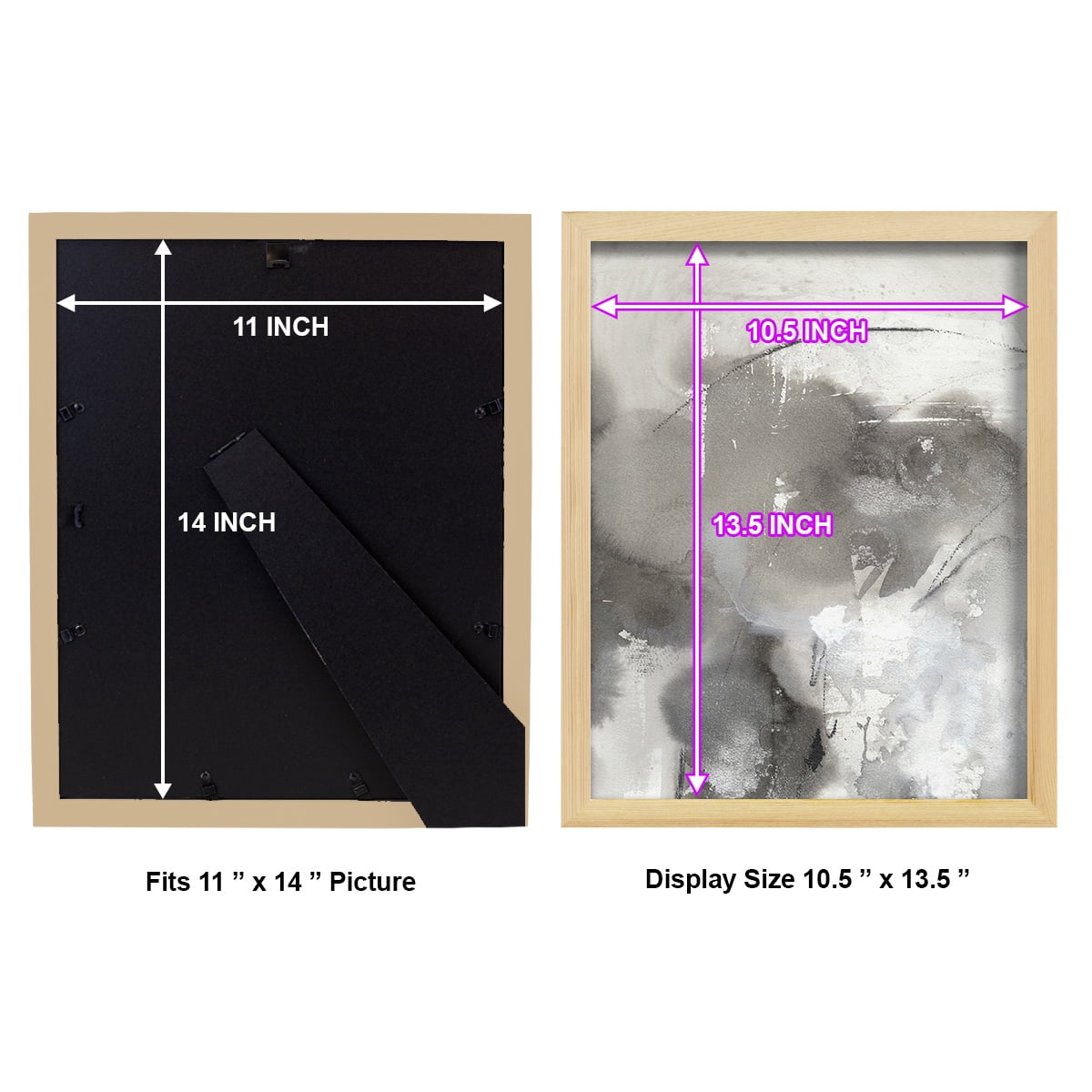 Mystical Objects I - Framed Print w/glass - Natural Wood
