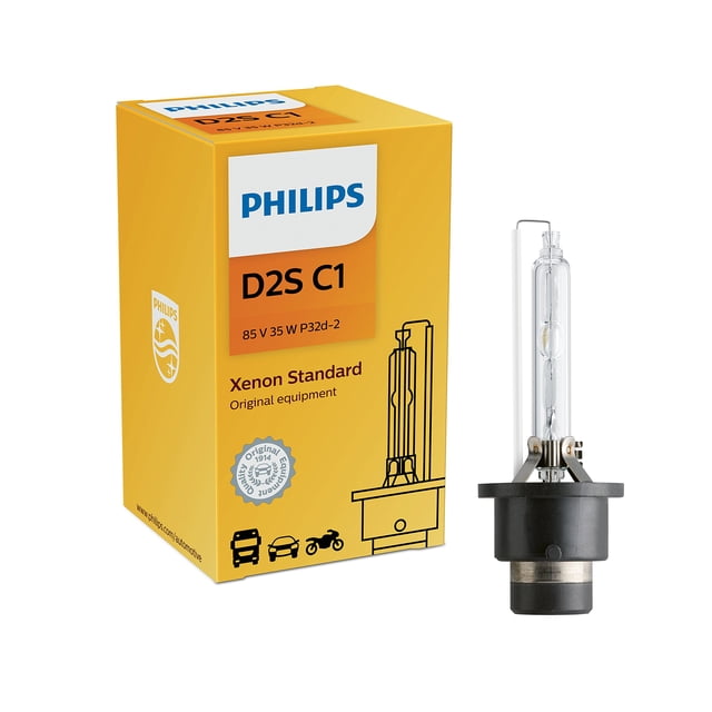 Bombilla para faros delanteros PHILIPS 85122C1 D2S estándar de xenón HID, paquete de 1 unidad