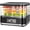 Black, variant on SPECSTAR Electric 5 Trays Food Dehydrator Machine, 400W Hydrator Machine with 72H Digital Timer and Temperature Control for Fruit Vegetable Meat Jerky Herb Beef Mushroom, White