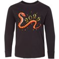 thumbnail image 3 of Inktastic 2025 Year of the Snake New Year Snake Long Sleeve Youth T-Shirt, 3 of 5