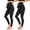 Black 2 Pack, variant on Maternity Leggings Over The Belly Seamless Stretch Pregnancy Yoga Pants High Waist Comfortable Bump Support Tights