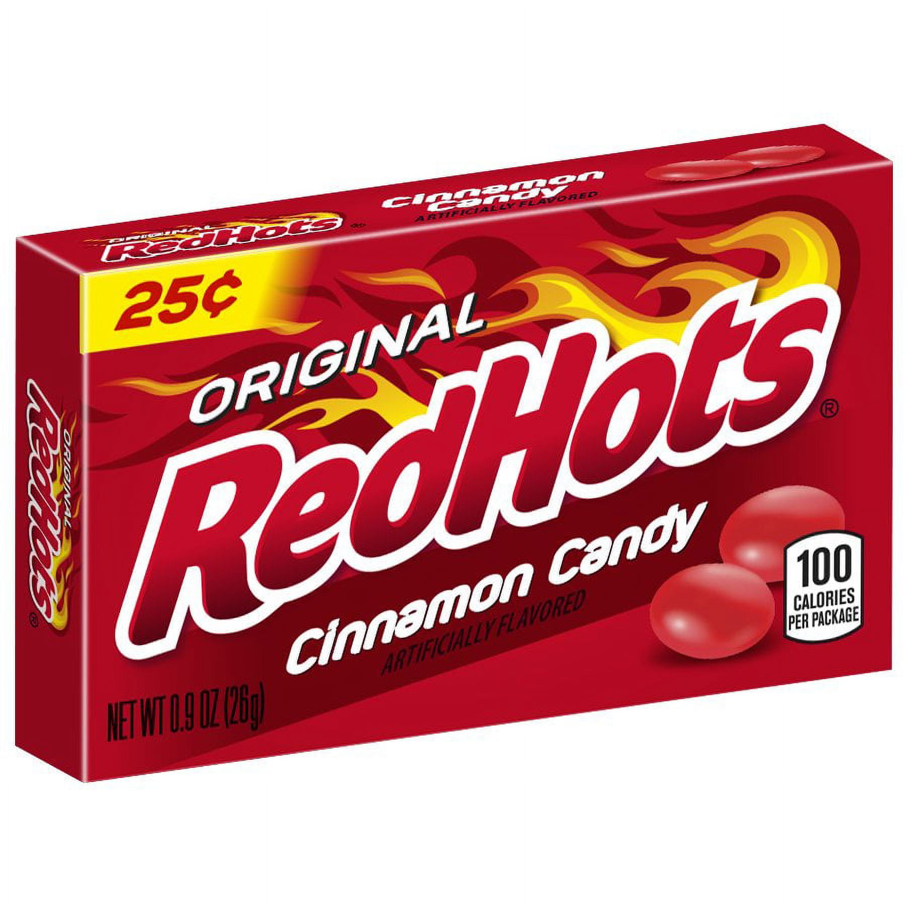 Original Red Hots Cinnamon Candy Mini Boxes - 24ct