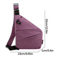 thumbnail image 4 of 2024 New on Clearance Men's Shoulder Bag Chest Bag Shoulder Bag Messenger Bag Shoulder Bag Travel Chest Bag Casual Backpack for Traveling Hiking, 4 of 4