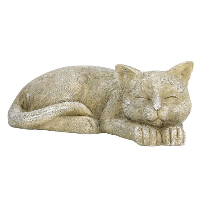 Pierre Tombale pour Animaux de Compagnie, Pierre Commémorative Imitation pour Chat Chien en Résine pour Pelouse Jardin Extérieur