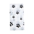 thumbnail image 2 of Mantel de plástico con estampado de pata de cachorro, cubierta de mesa desechable, decoraciones para fiesta de cumpleaños con temática de cachorro, suministros para fiesta de perros, 2 pieza, 2 of 5
