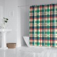 thumbnail image 2 of Multi Color Checkerboard Checkered Pattern Shower Curtain 72"x84" ,Bathroom Decorative Shower Curtains Set with 12 Hooks,Modern Waterproof Washable Shower Curtain, 2 of 6