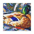 thumbnail image 4 of "Mallard in Reflection" - Canvas, 4 of 25