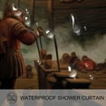 thumbnail image 3 of Columbus Day Bathroom Curtains Shower Curtain Sets - Waterproof, with Hook, Printed, Bathroom Decoration - Curtain Set, 3 of 6