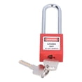 thumbnail image 1 of Sonew Security Industrial Safety 3in Steel Beam Corrosion Resistant Engineering Isolation Lock With 2 Keys Security, 1 of 8