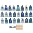 thumbnail image 1 of Bolsas de Calendario de Adviento de Navidad Macarena 24 Bolsas colgantes decoración de pared, 1 of 8