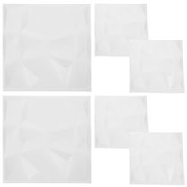 WHAMVOX  6 Pcs Wallpaper Peel and Stick Plastic 3D Panel for Interior Decor Art Living Room