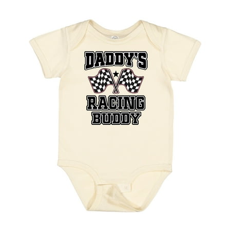

Inktastic Racing Buddy Girls Car Flags Gift Baby Girl Bodysuit