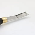 thumbnail image 5 of MesaSe Leather Edge Bevelers, with Polished Ebony Handle Leather Edge Tool, French Wide Mouth Sharp Leather Skiver Edge, 5 of 5