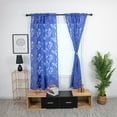 thumbnail image 1 of Cqxid Rideau à Moins de 10 $ Vignes Feuilles Tulle Porte Fenêtre Rideau Draperie Panneau Voile Foulard, 1 of 9