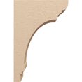 thumbnail image 3 of 9"W x 18"D x 27"H Classic Hughes Rough Cedar Woodgrain TimberThane Corbel, Primed Tan, 3 of 6