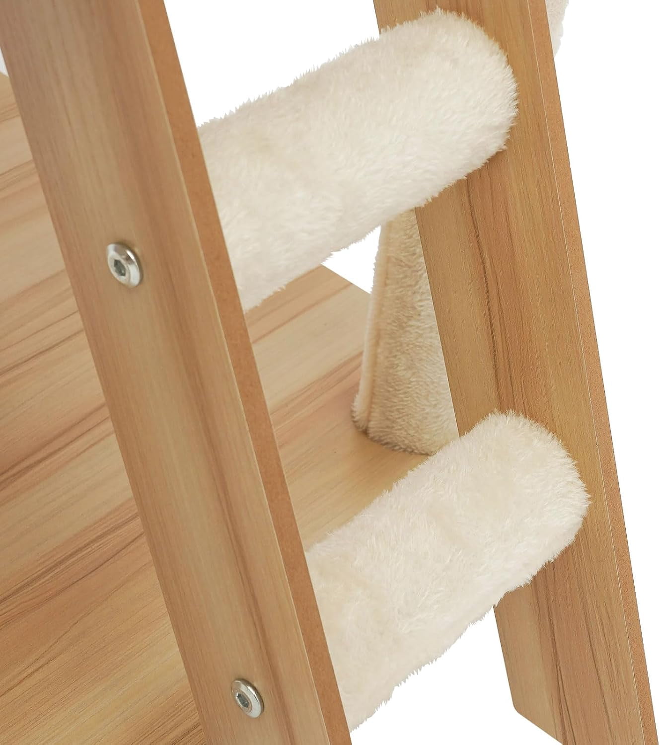 Cat Tree, 55 Inches Tall Cat Tower Condo with Plush Ball for Indoor Cats, Cat House Furniture with Clear Capsule Cat Bed, Multi-Layer Platform and Sisal Scratching Posts