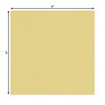 thumbnail image 2 of Soft Yellow 4x4 Inch Uncut Art Mat Board - No Opening - 1 Mat, 2 of 7